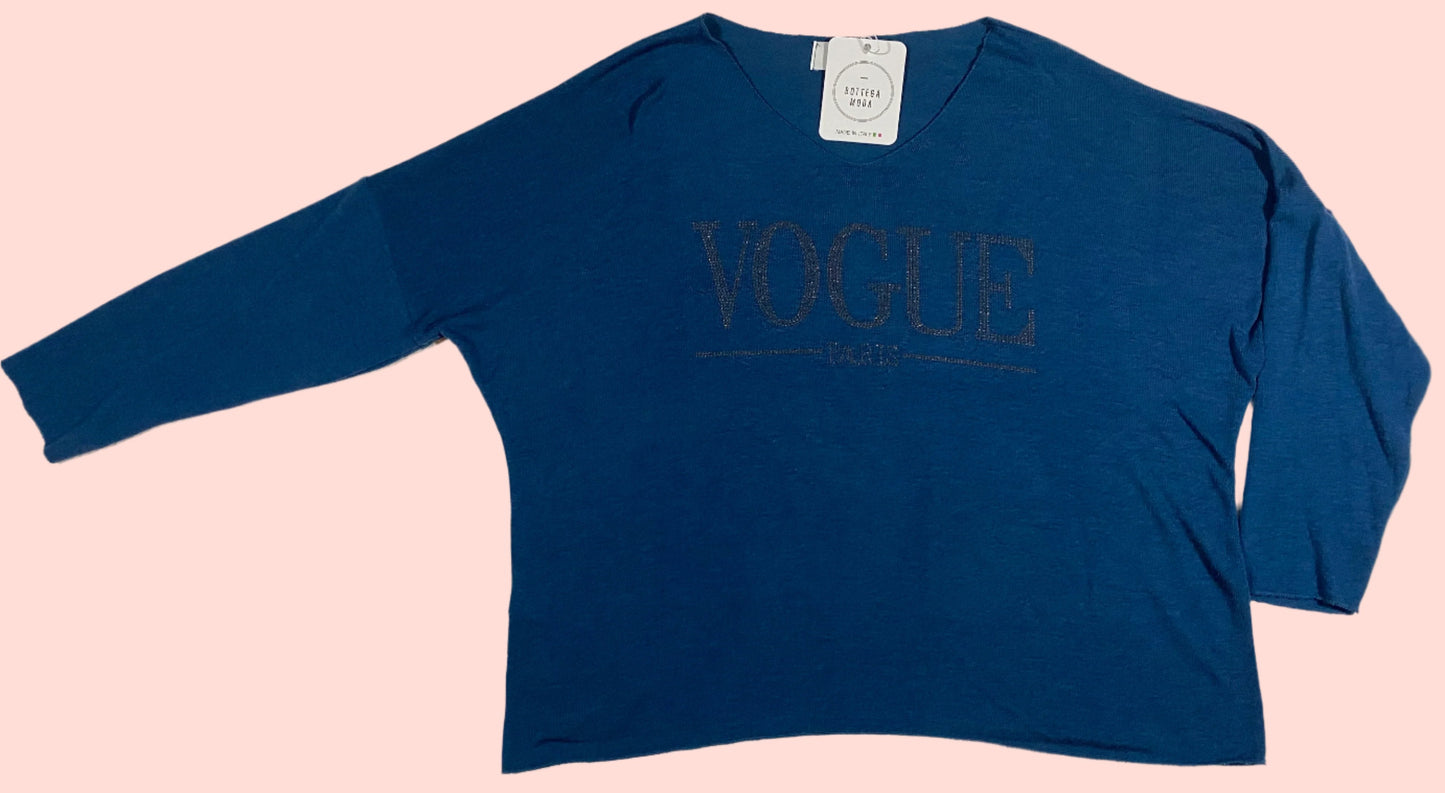 Deep Blue Top